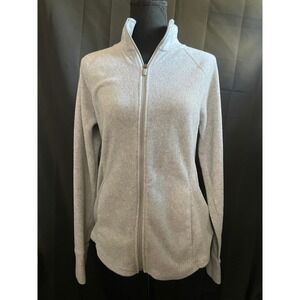 OLD NAVY ACTIVE Women's LIGHT BLUE Terry Zip Jacket‎ Size M Lightweight Fitness